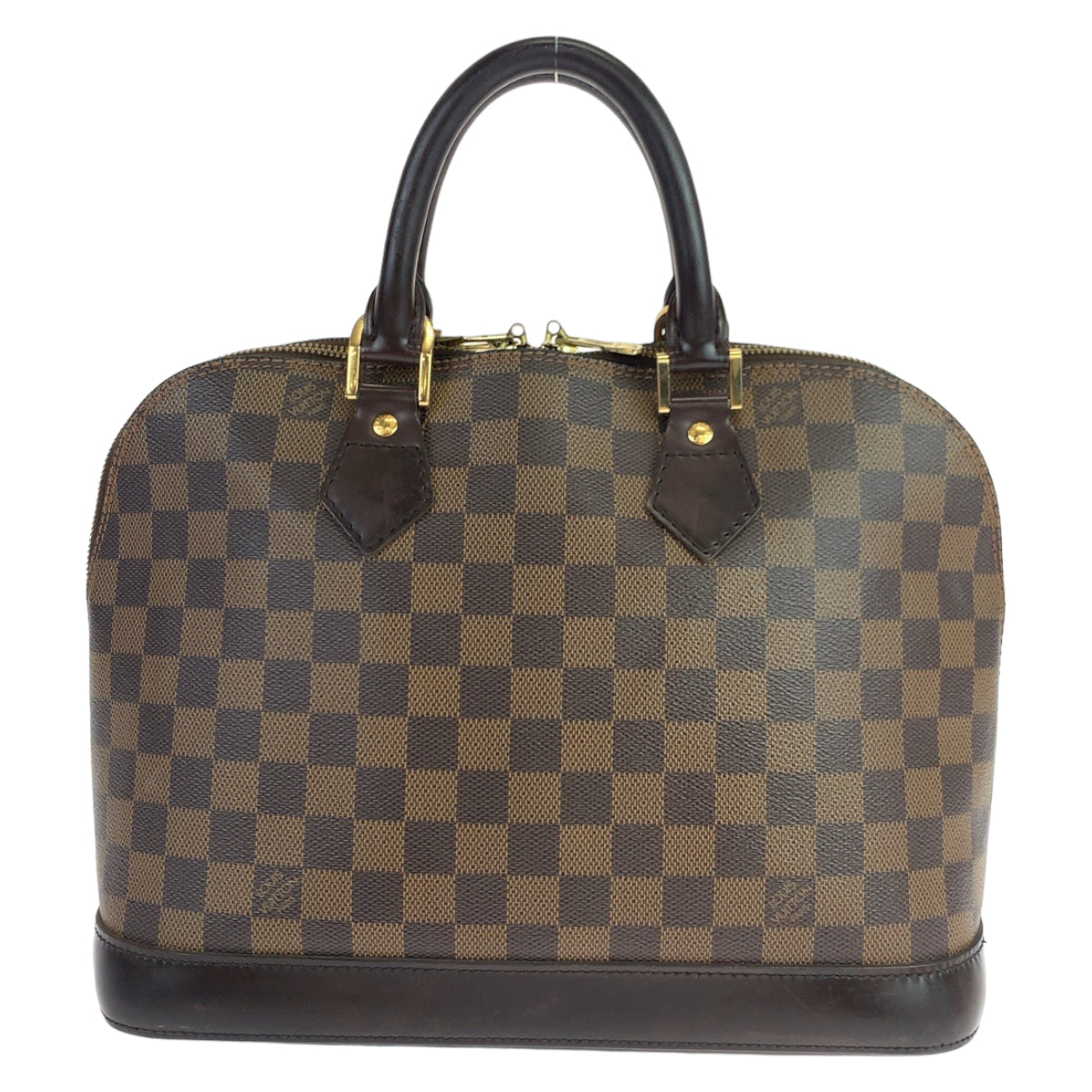 Louis Vuitton Damier Alma Tote Bag N51131 in Very Good Condition