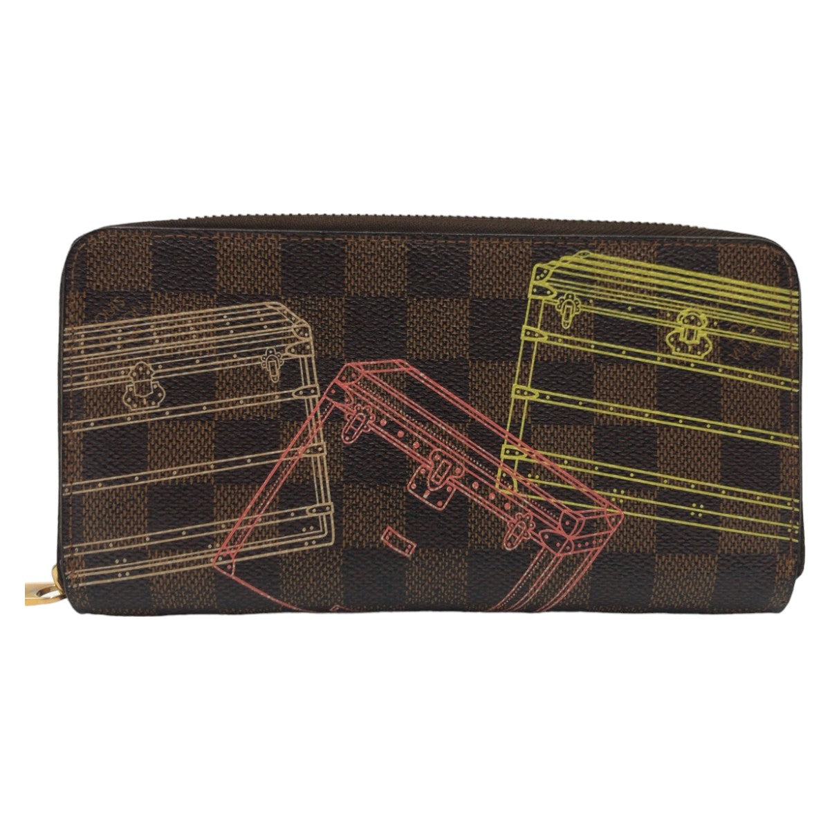 Louis Vuitton Damier Trunk Zippy Wallet N63026