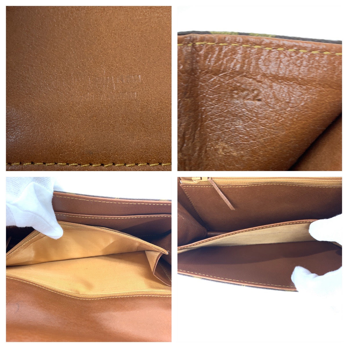 Louis Vuitton Monogram Pochette GM Clutch M51810