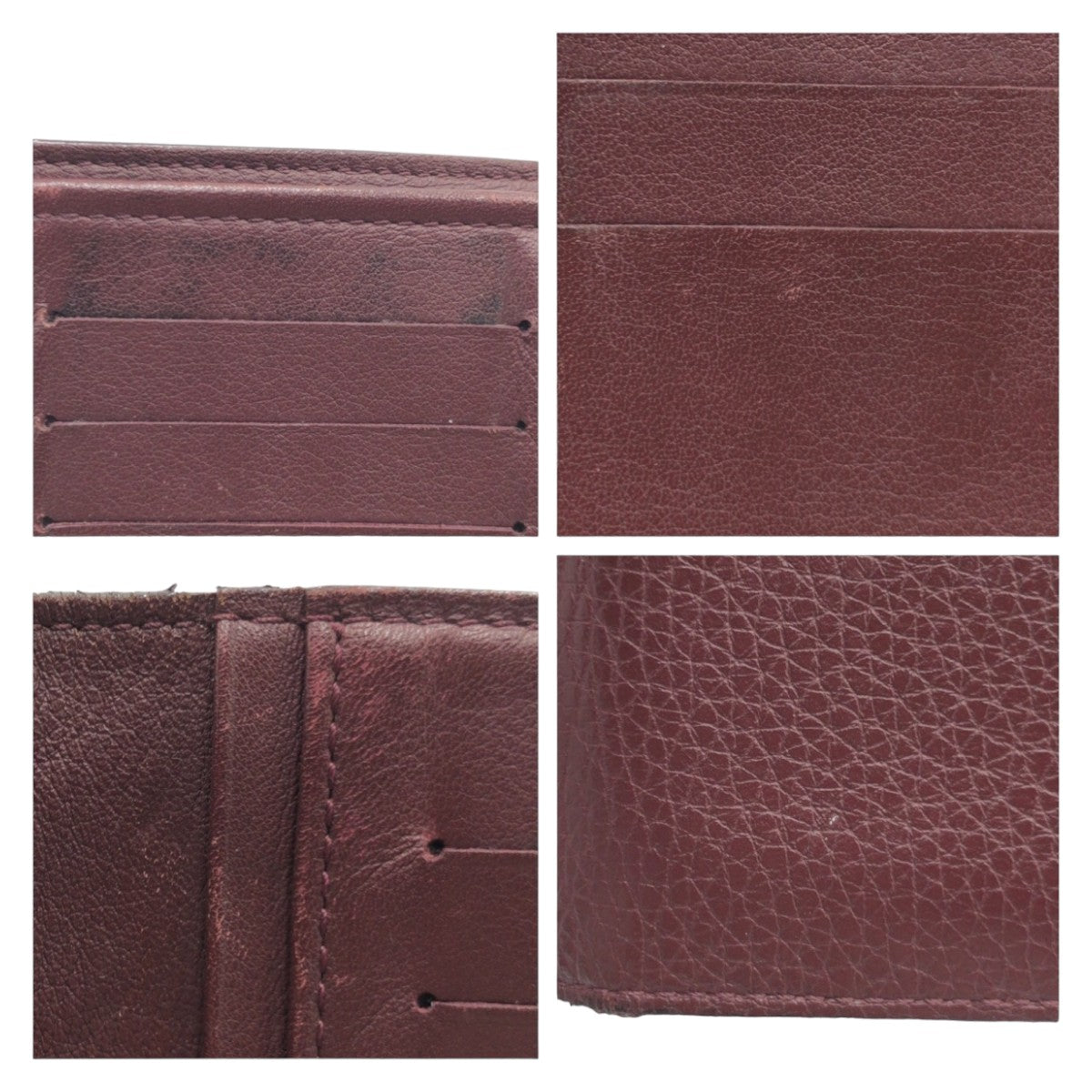 Louis Vuitton Taiga Portefeuille Brazza Leather Wallet