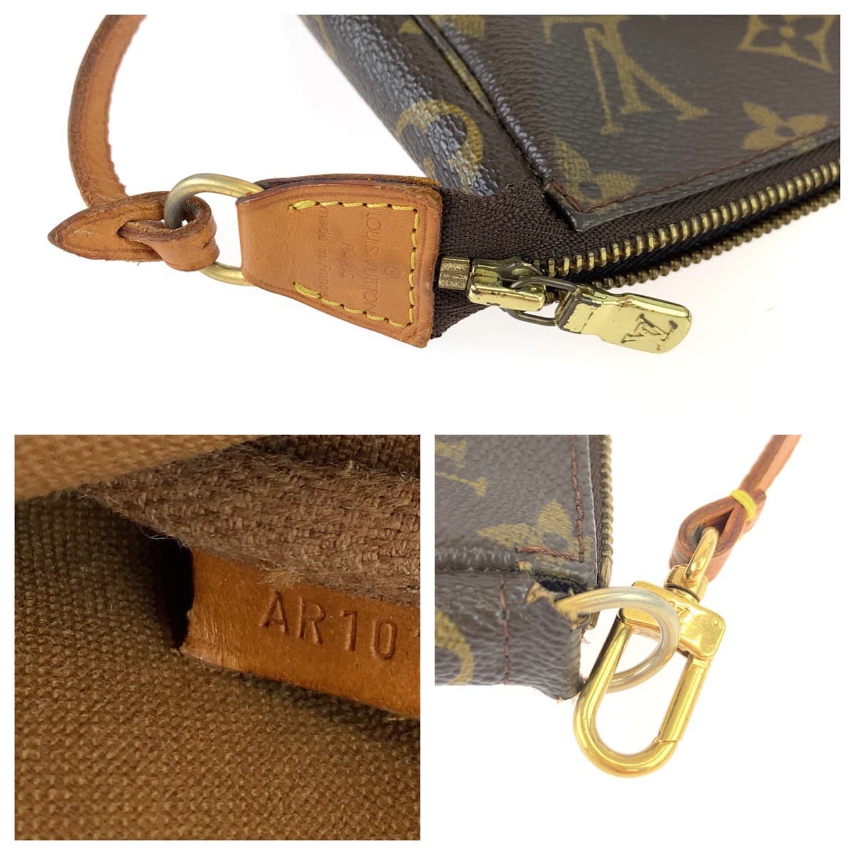 Louis Vuitton Monogram Pochette Accessoire Handbag