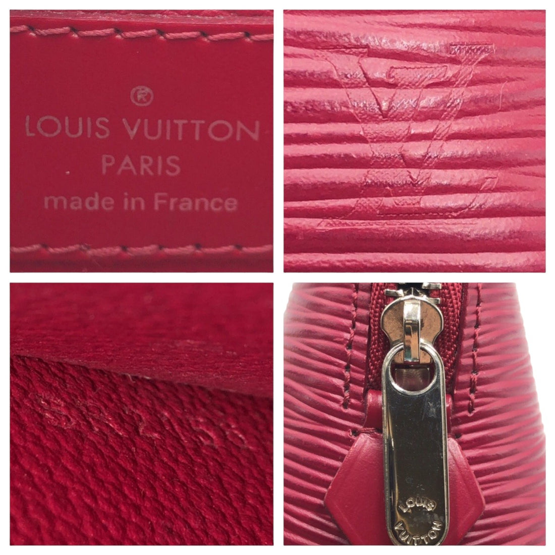 Louis Vuitton Epi Leather Cosmetic Pouch M40641