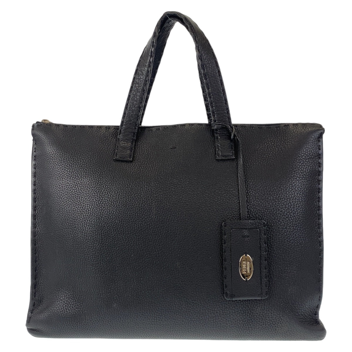 Fendi Leather Selleria Briefcase