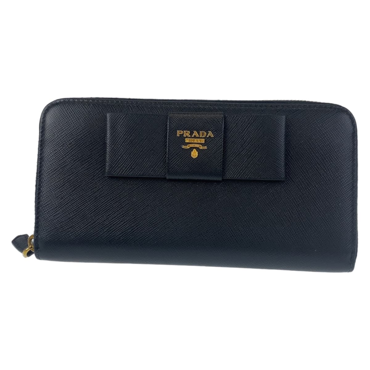 Prada Saffiano Leather Long Wallet 406420 in Great Condition