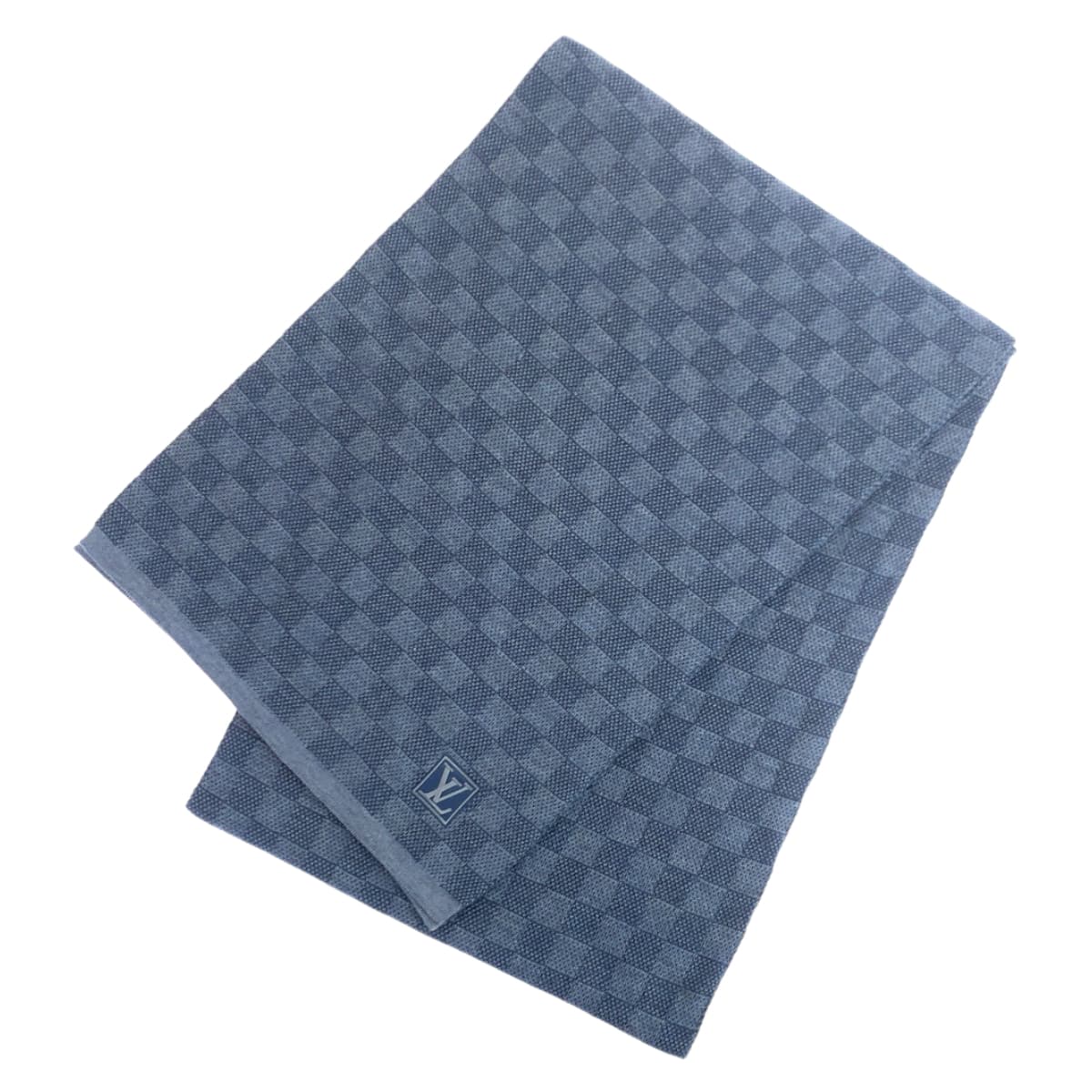 Louis Vuitton Damier Wool Scarf M70929 in Great Condition