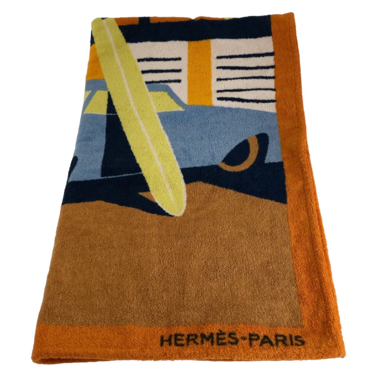 Hermes Cotton Apres La Vague Beach Towel