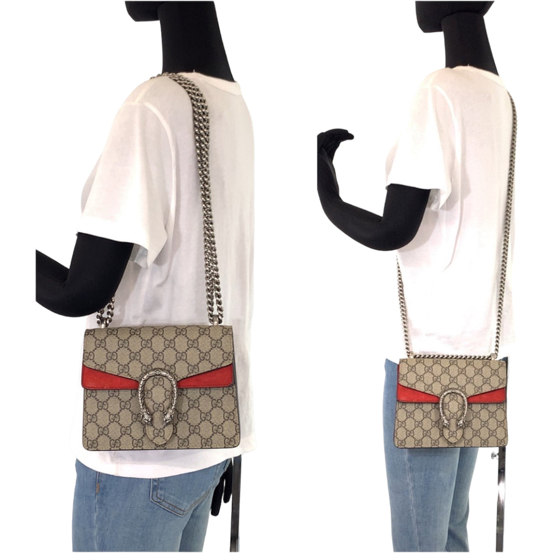 Gucci Dionysus GG Supreme Canvas Shoulder Bag