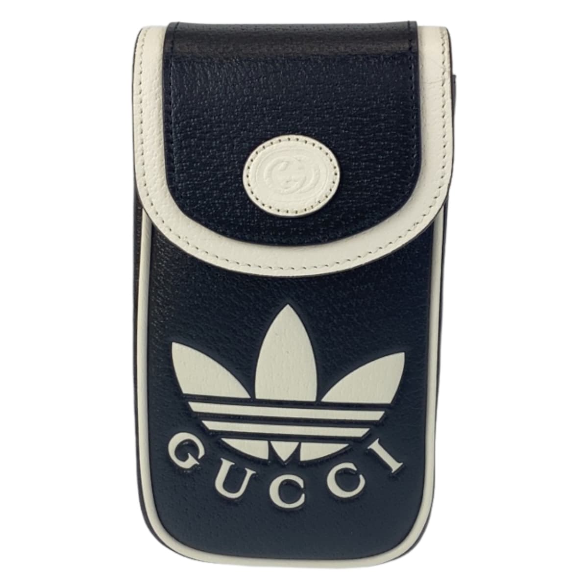 Gucci Leather Adidas Collaboration Shoulder Bag Pochette 406477 in Pristine Condition