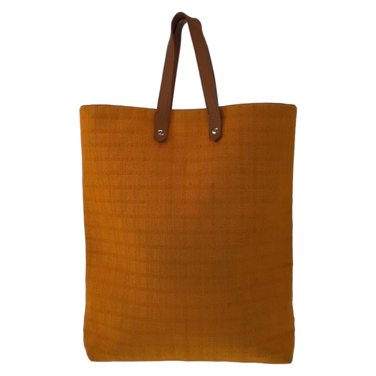 Hermes Amedaba Diago GM Canvas Leather Tote