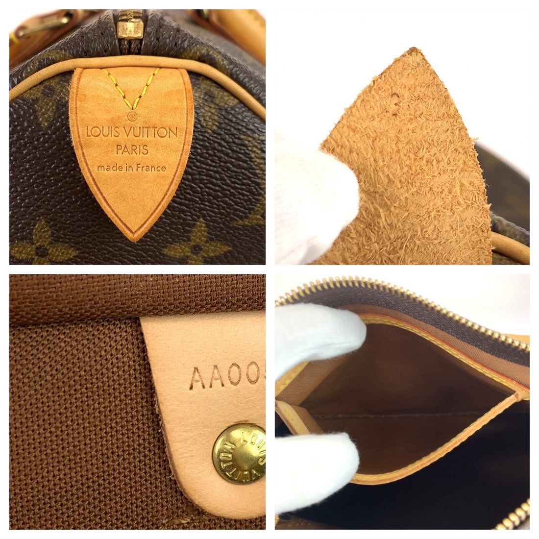 Louis Vuitton Monogram Speedy 30 Handbag