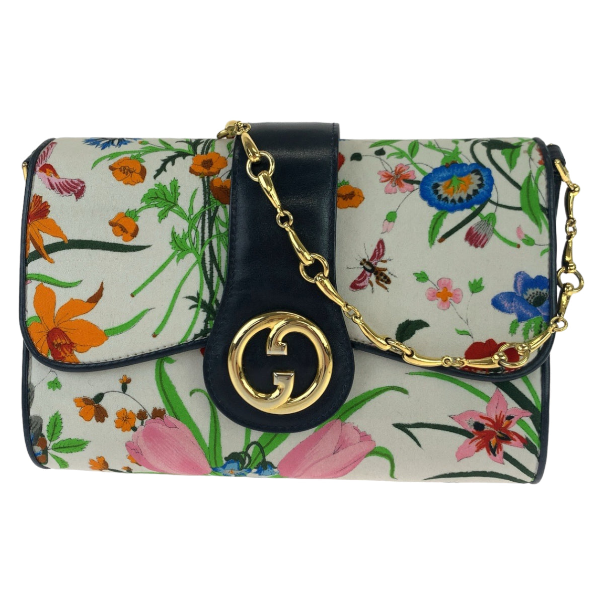 Gucci Flora Interlocking G Shoulder Bag