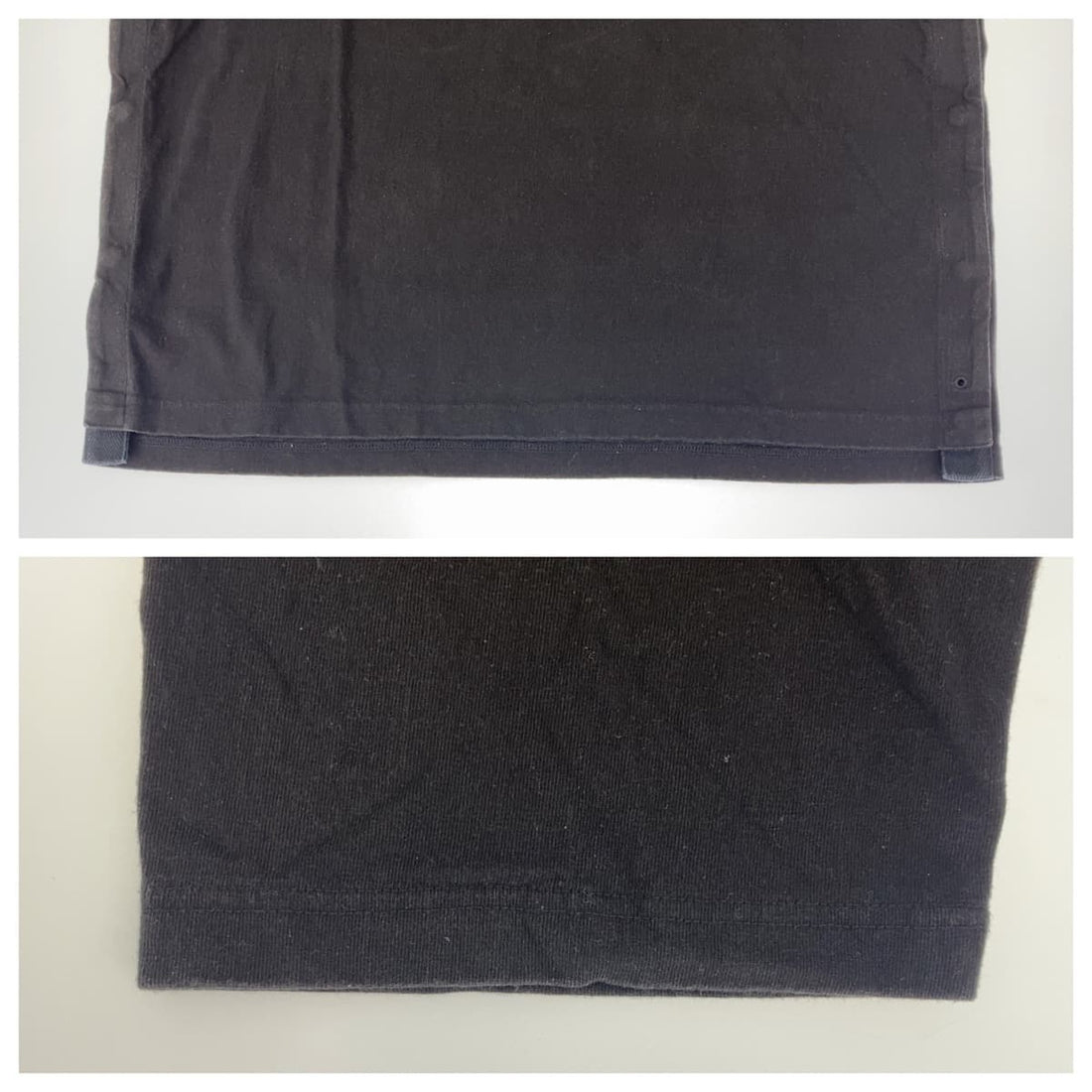 Sacai Black Cotton Side Slit T-Shirt XL in Great Condition