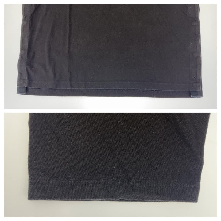 Sacai Black Cotton Side Slit T-Shirt XL in Great Condition