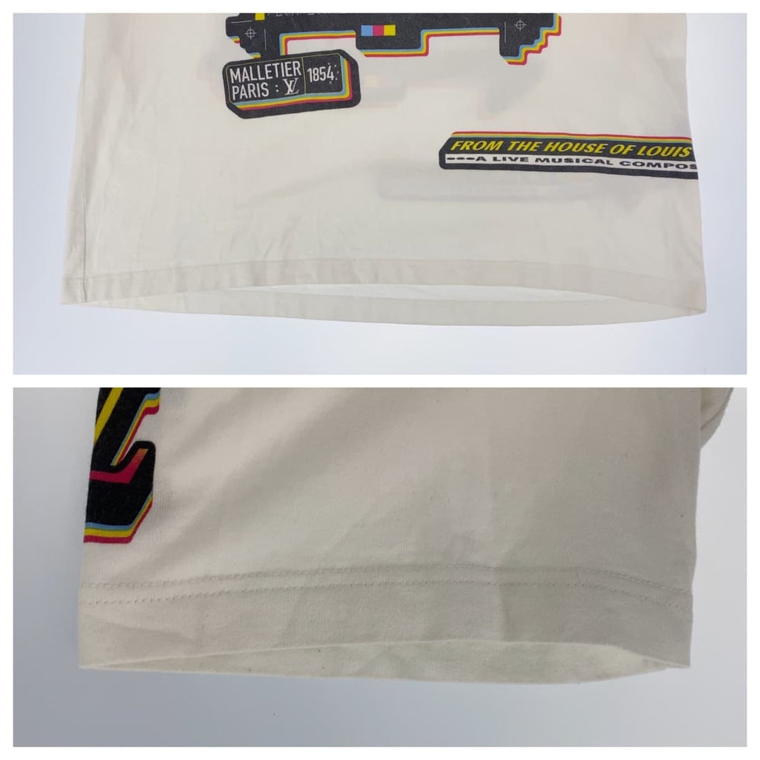 Louis Vuitton Jazz Flyer Cotton T-Shirt XL in Great Condition