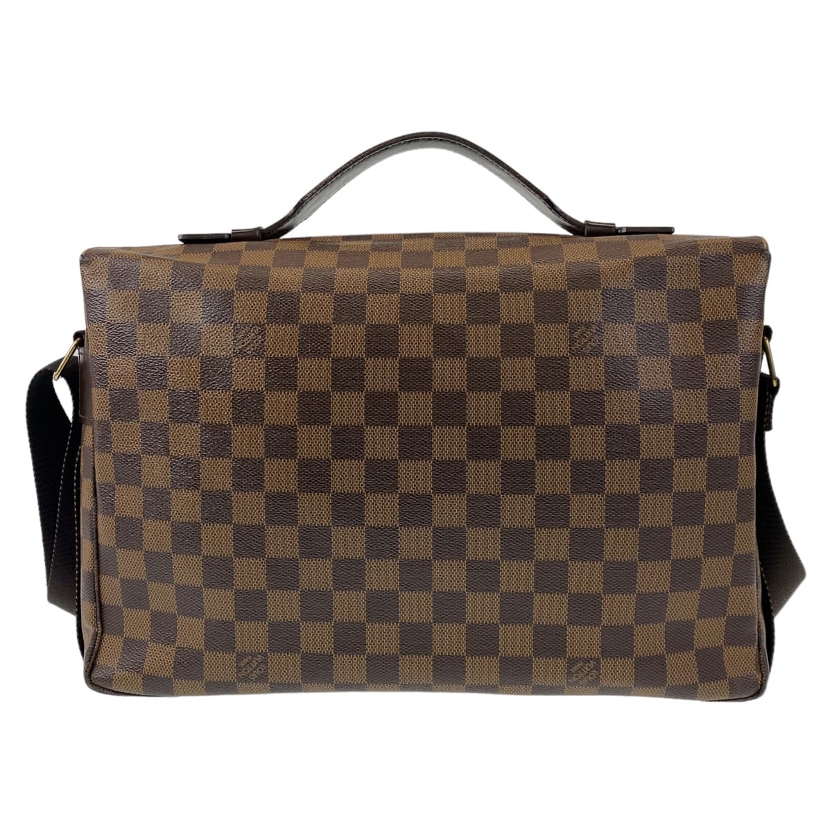 Louis Vuitton Damier Broadway PVC Shoulder Bag N42270 in Very Good Condition