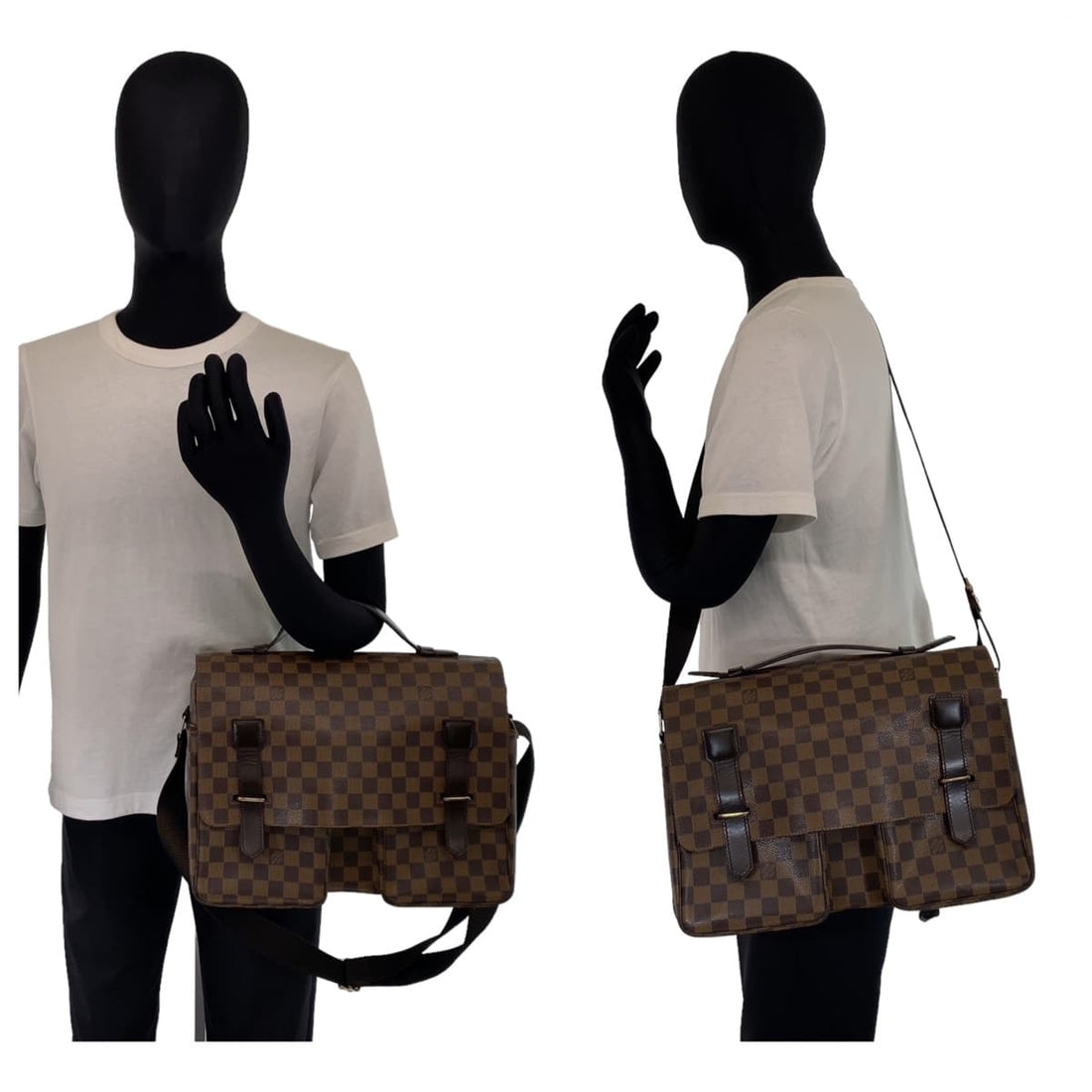 Louis Vuitton Damier Broadway Shoulder Bag N42270