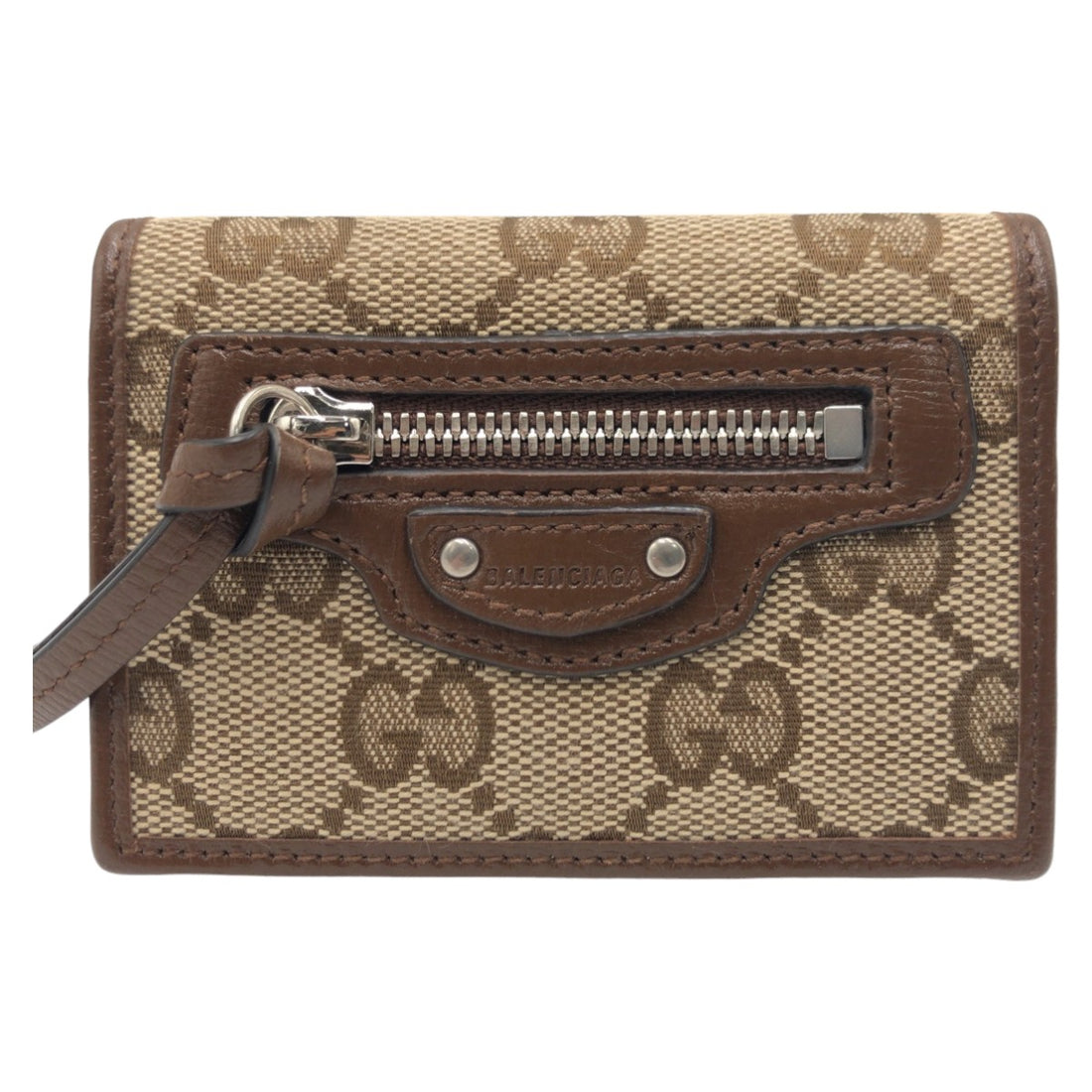 Gucci GG Canvas Hacker Project Compact Wallet