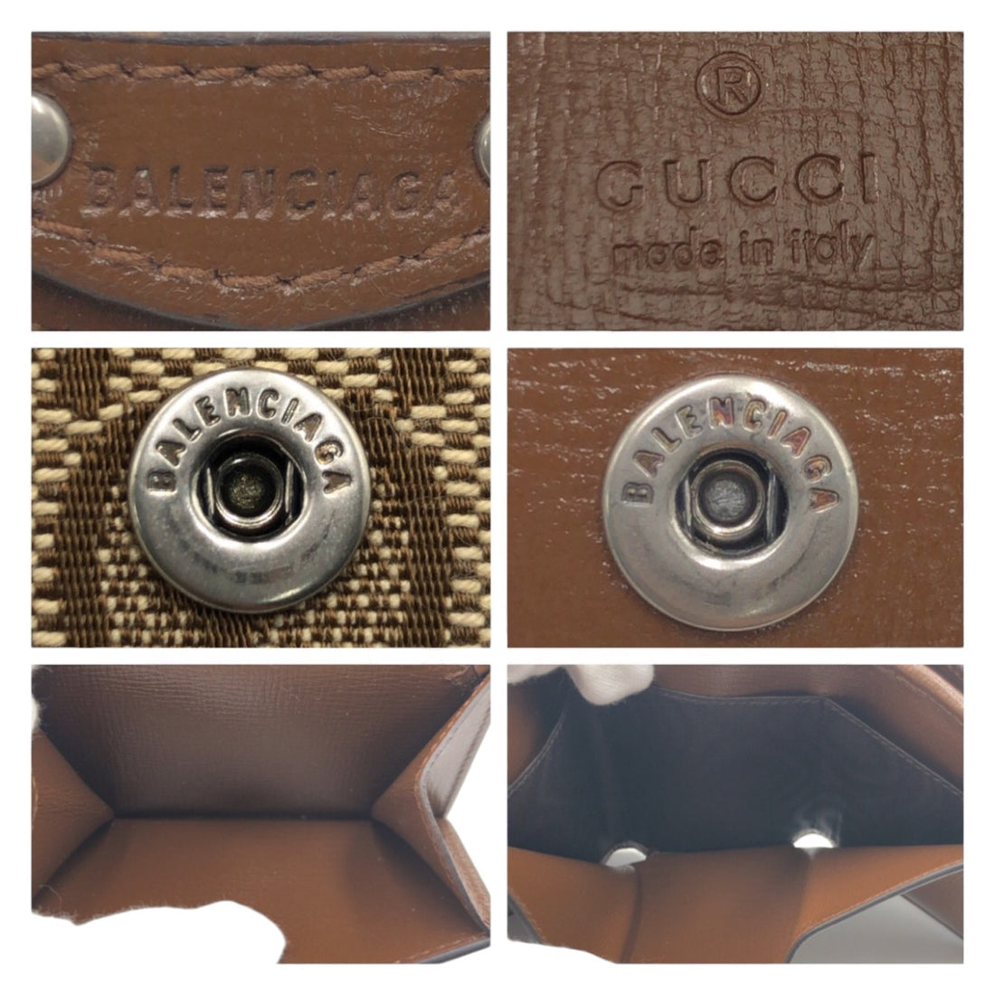 Gucci GG Canvas Hacker Project Compact Wallet