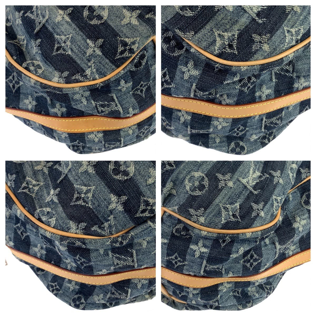 Louis Vuitton Monogram Denim Cabas GM Tote Bag