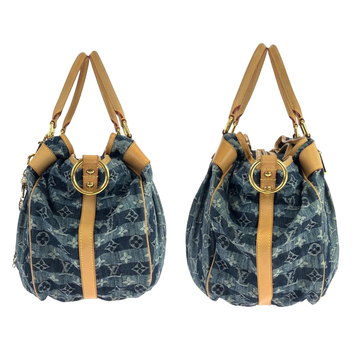 Louis Vuitton Monogram Denim Cabas GM Tote Bag