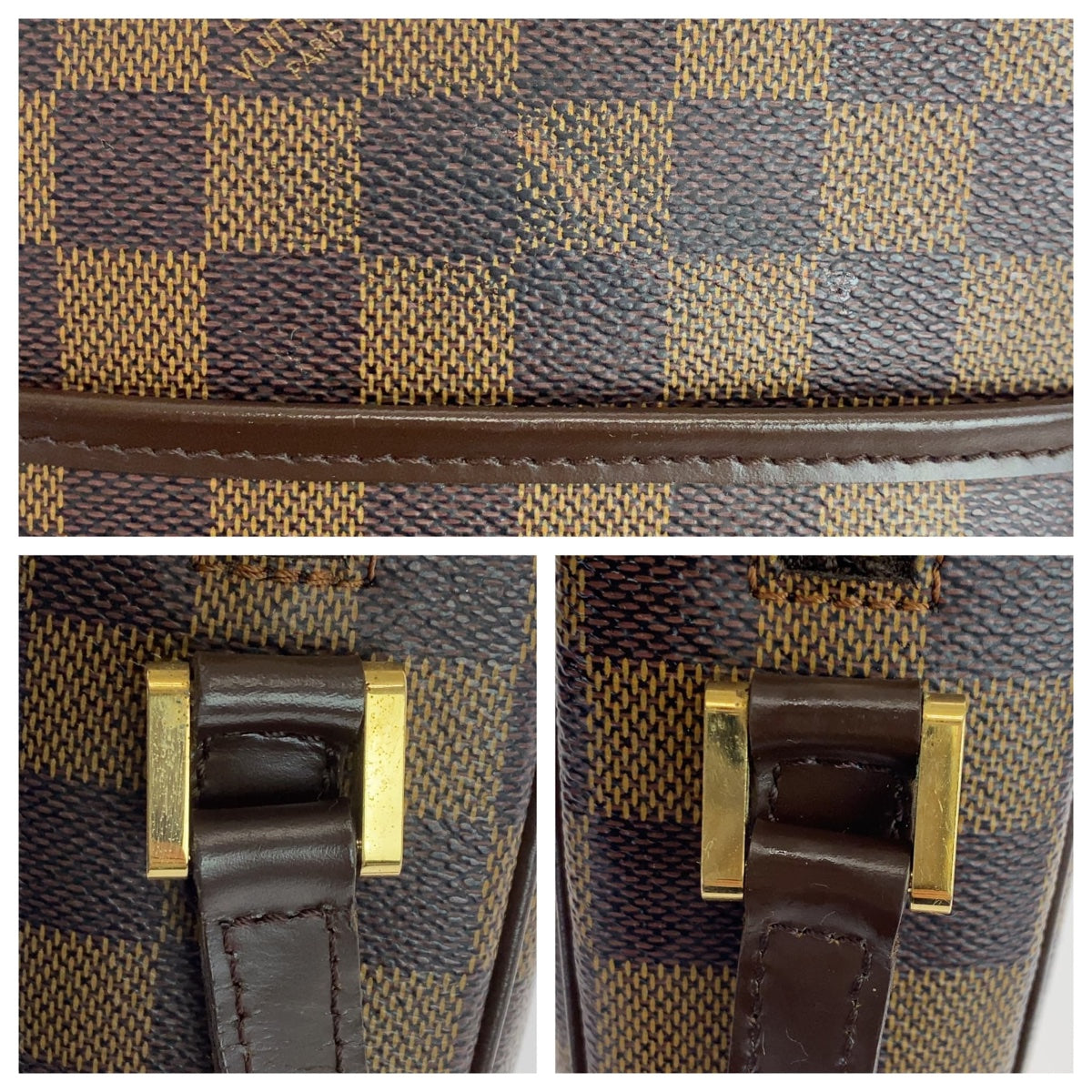 Louis Vuitton Damier Ipanema PM Shoulder Bag