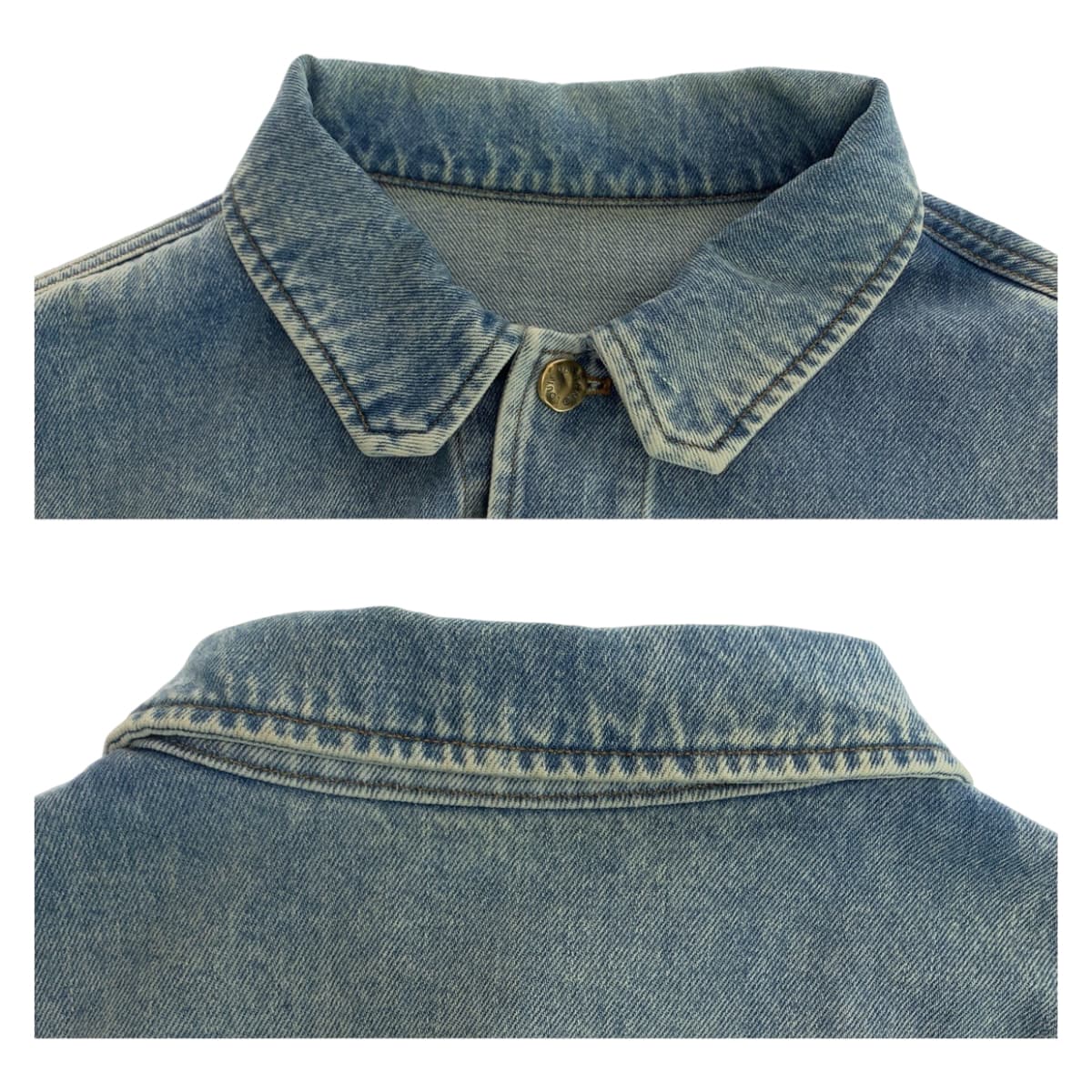 Louis Vuitton Cotton Denim Jacket Blue in Great Condition