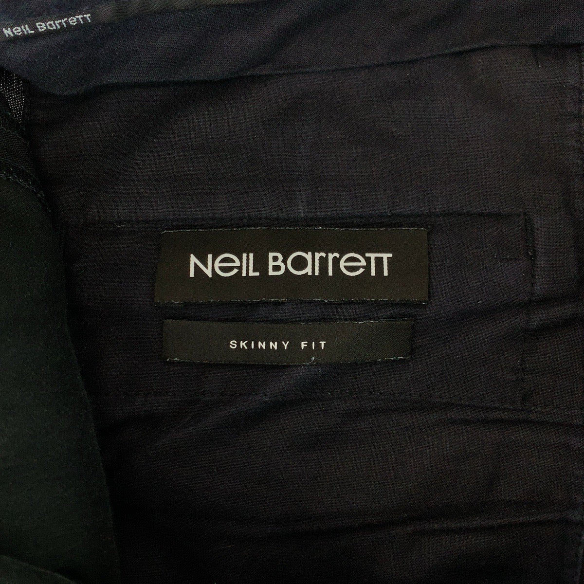 NEIL BARRETT Black Wool Pants PBPA410H