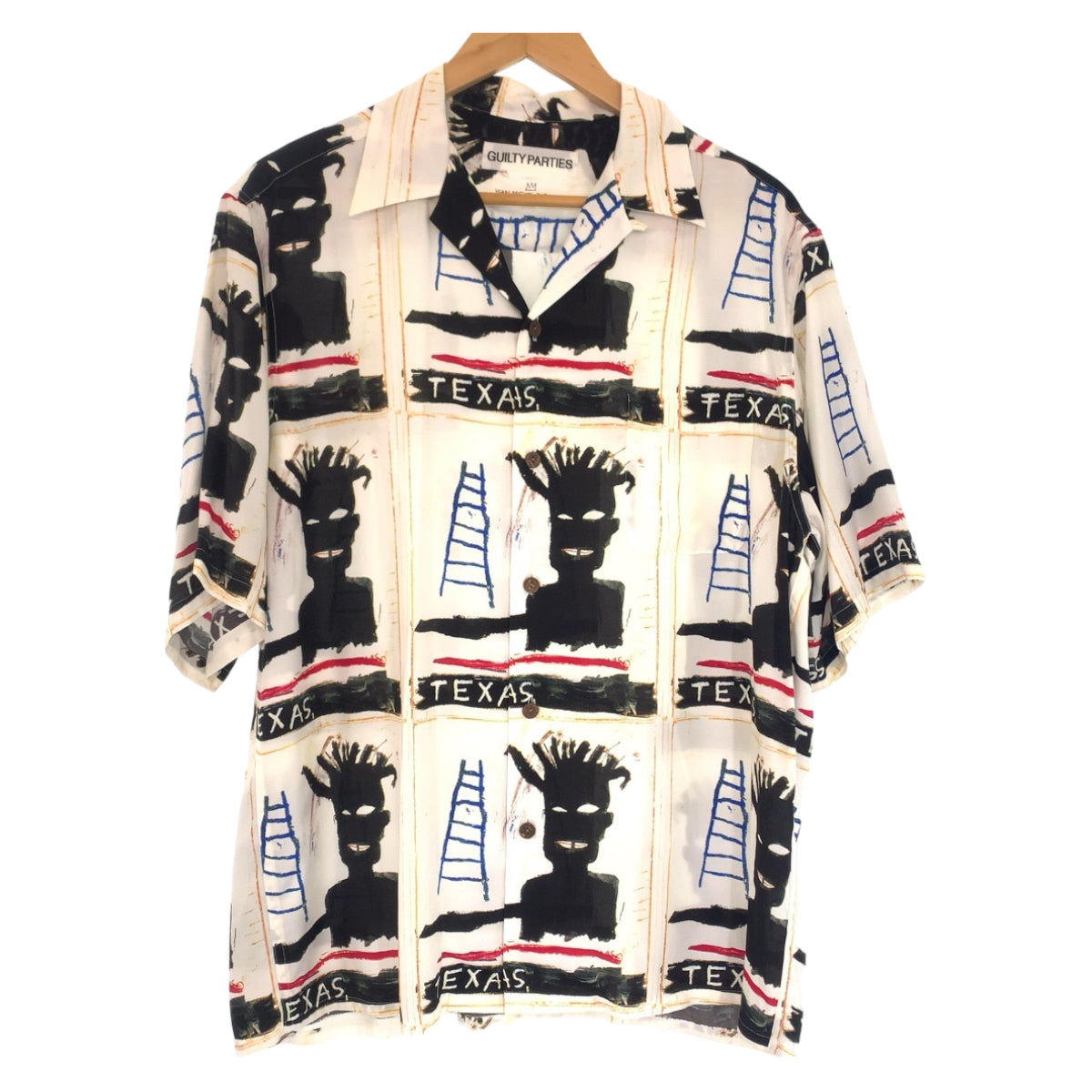 WACKO MARIA Basquiat Rayon Aloha Shirt M