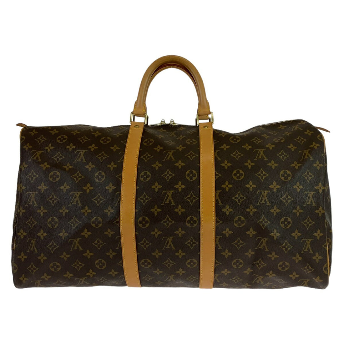 Louis Vuitton Monogram Keepall 55 Boston Bag