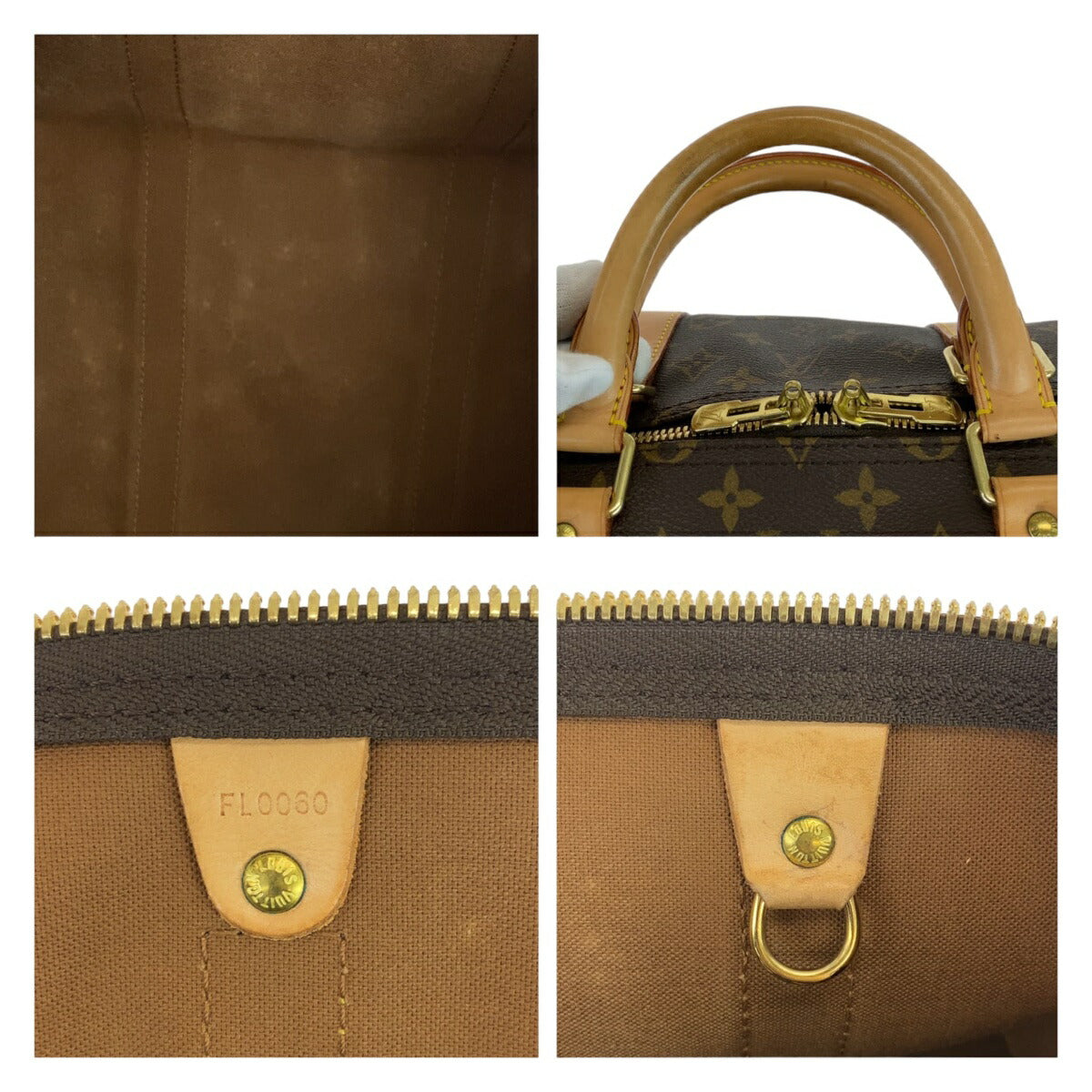 Louis Vuitton Monogram Keepall 55 Boston Bag