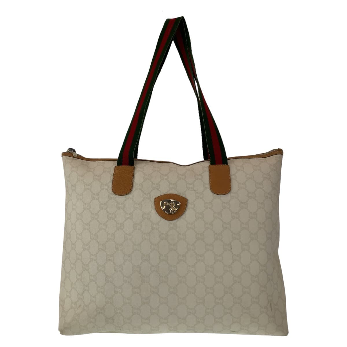 Gucci Vintage PVC Tote Bag 406637 in Very Good Condition