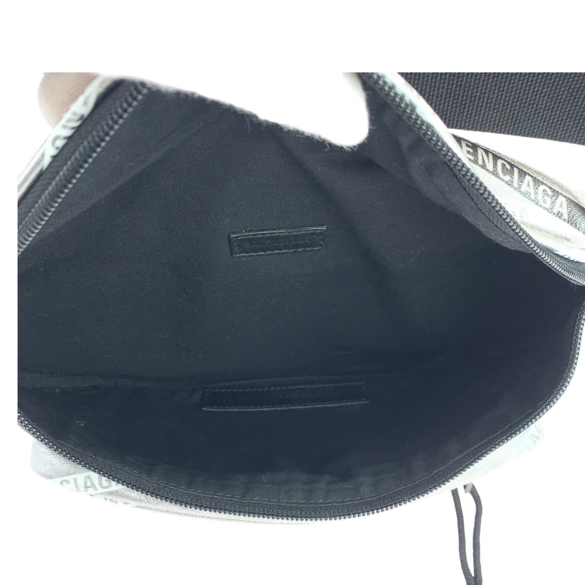 Balenciaga Leather Explorer Waist Bag