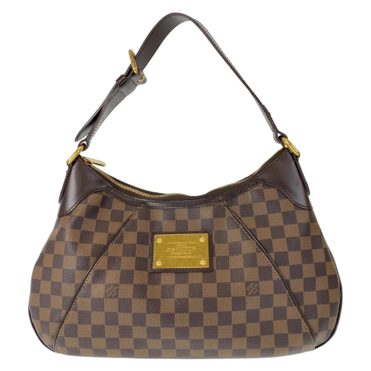 Louis Vuitton Damier Thames GM Shoulder Bag N48181 in Very Good Condition