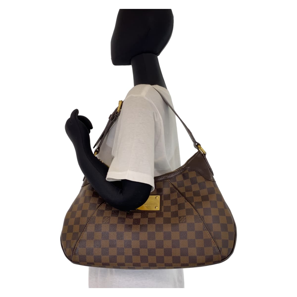 Louis Vuitton Damier Thames GM Shoulder Bag N48181 in Very Good Condition