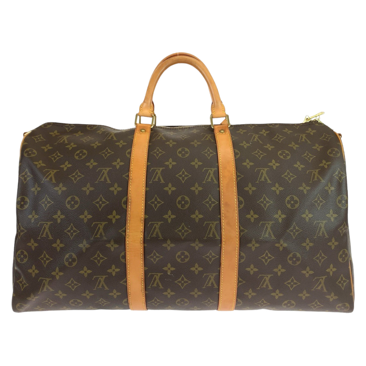 Louis Vuitton Monogram Keepall Bandouliere 50 Boston Bag M41416 in Very Good Condition