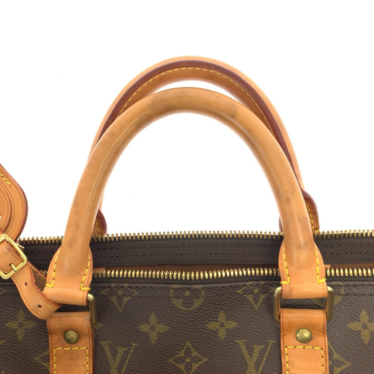 Louis Vuitton Monogram Keepall Bandouliere 50 Boston Bag M41416 in Very Good Condition