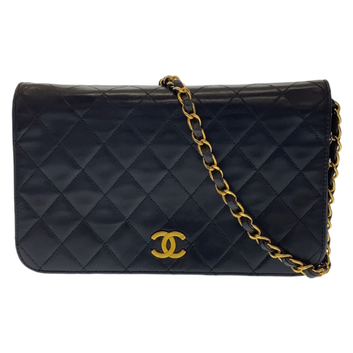 Chanel Vintage Matelasse Lambskin Shoulder Bag in Very Good Condition