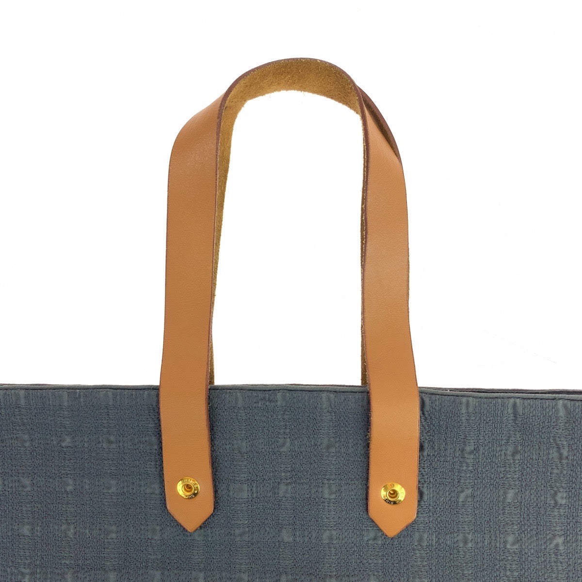 Hermes Amedaba GM Canvas Leather Tote Bag