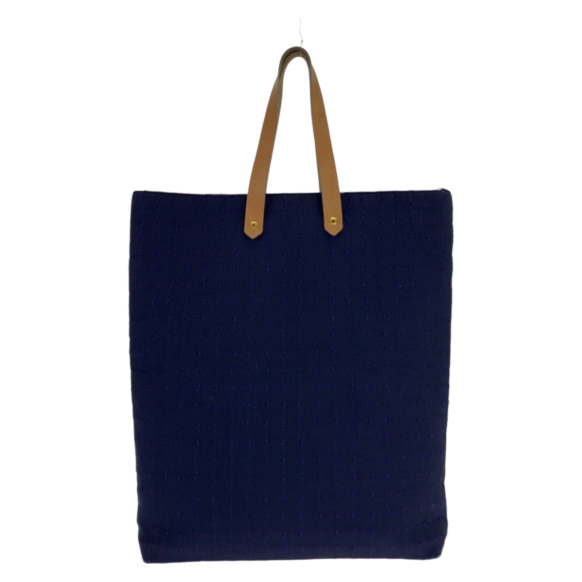 Hermes Amedaba GM Canvas Leather Tote Bag