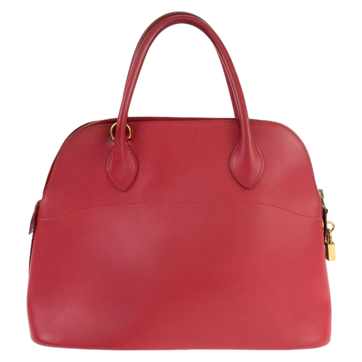 Hermes Bolide 31 Ruby Red Handbag