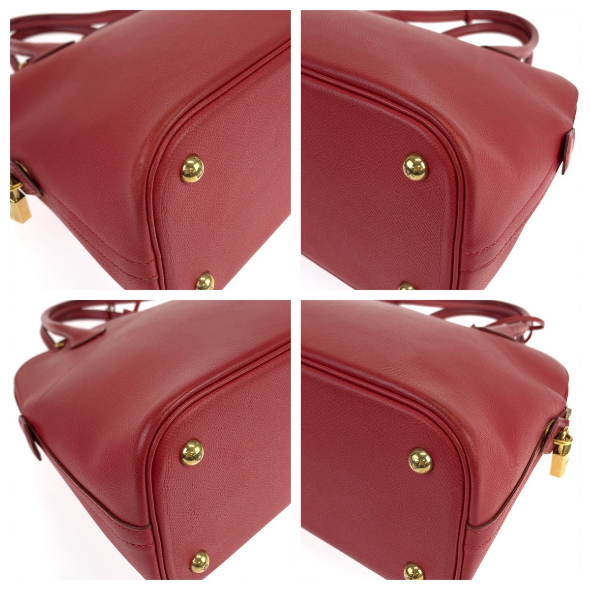 Hermes Bolide 31 Ruby Red Handbag