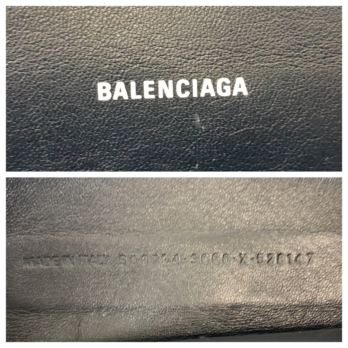 Balenciaga Leather Clutch Bag 406788 in Great Condition