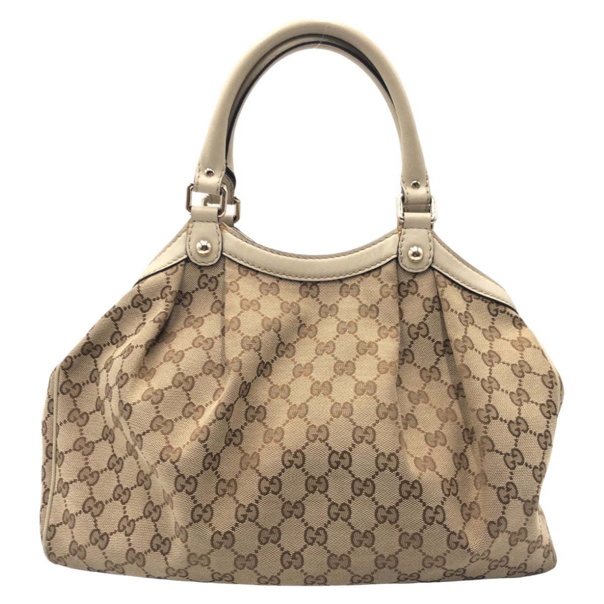 Gucci Sukey GG Canvas Tote Bag 406791 in Very Good Condition