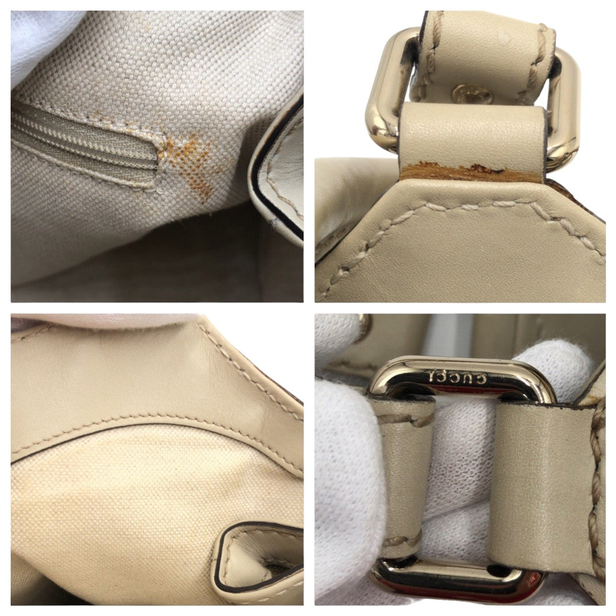 Gucci Sukey GG Canvas Tote Bag 406791 in Very Good Condition