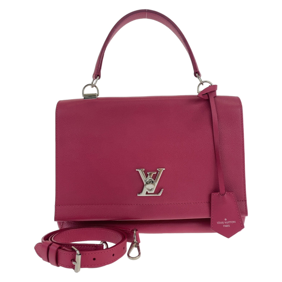 Louis Vuitton Lockme 2 Cartable Leather Handbag