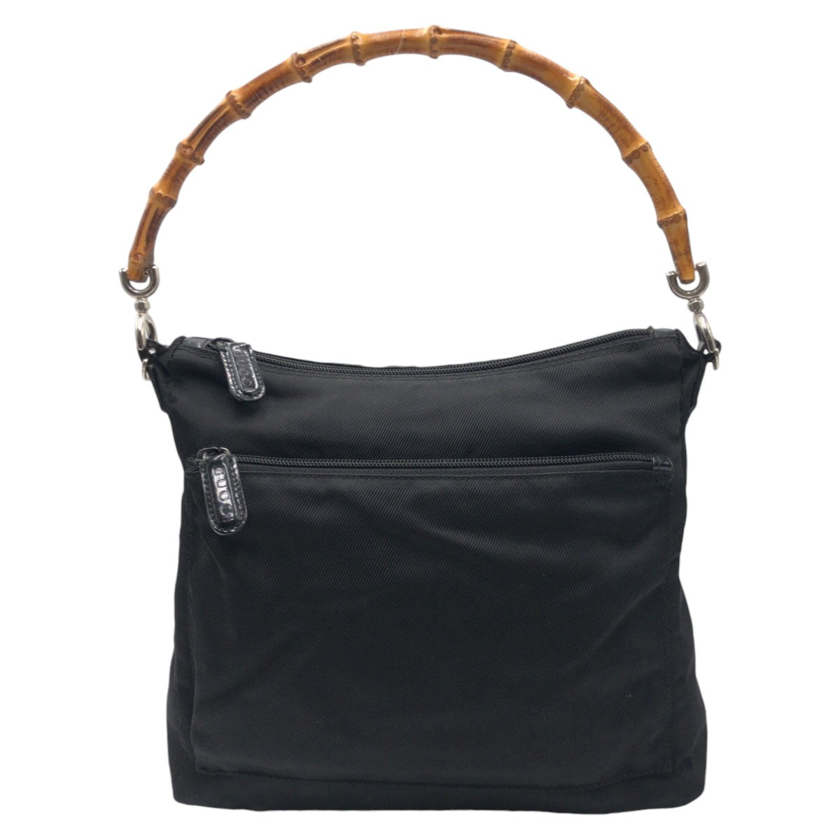 Gucci Nylon Bamboo 2way Handbag