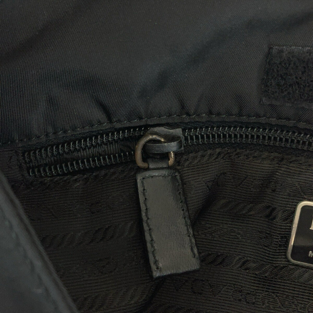 Prada Nylon Tessuto Triangle Logo Crossbody Bag