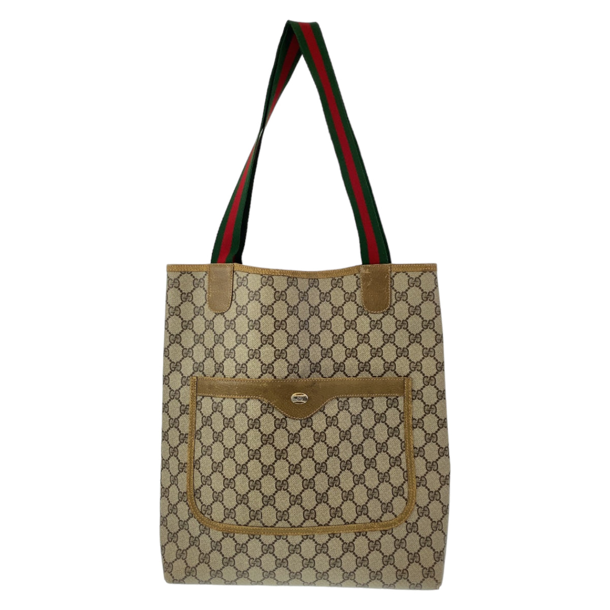 Gucci Vintage GG Supreme Canvas Tote Bag in Very Good Condition