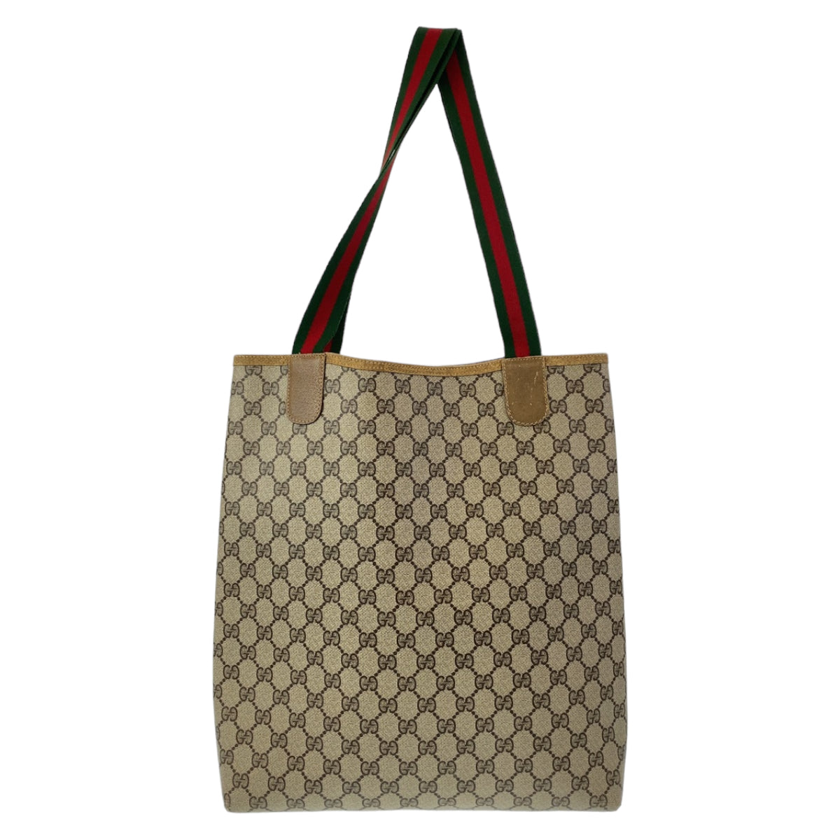 Gucci Vintage GG Supreme Canvas Tote Bag in Very Good Condition