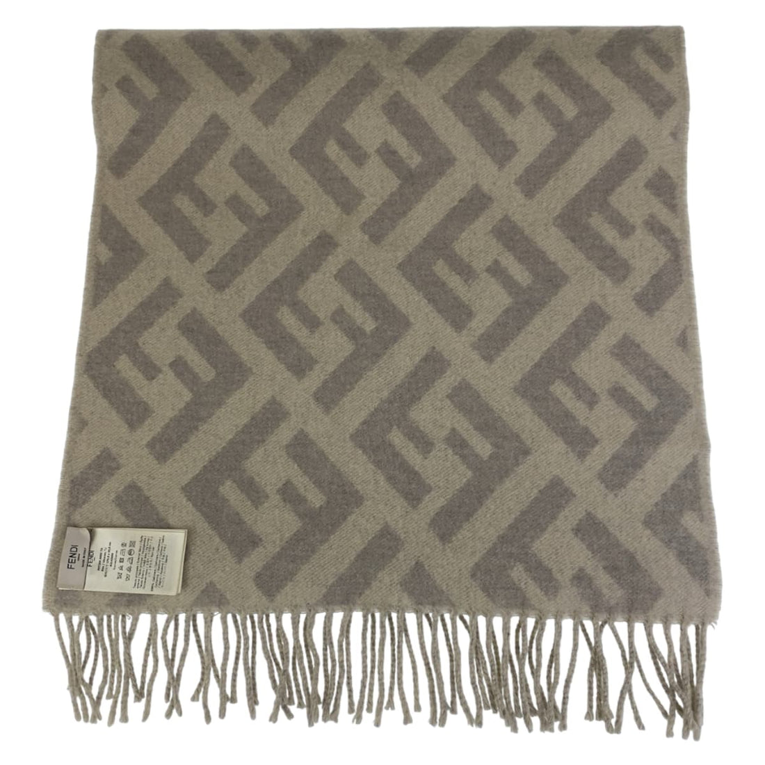 Fendi Cashmere Zucca Scarf 406922